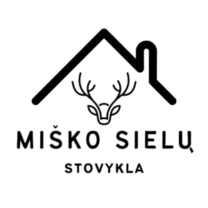 miško sielų stovykla juodas logo